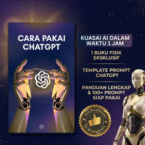 AICO - Buku Panduan Cara Pakai Chat GPT Prompt ChatGPT Kuasai Teknologi AI