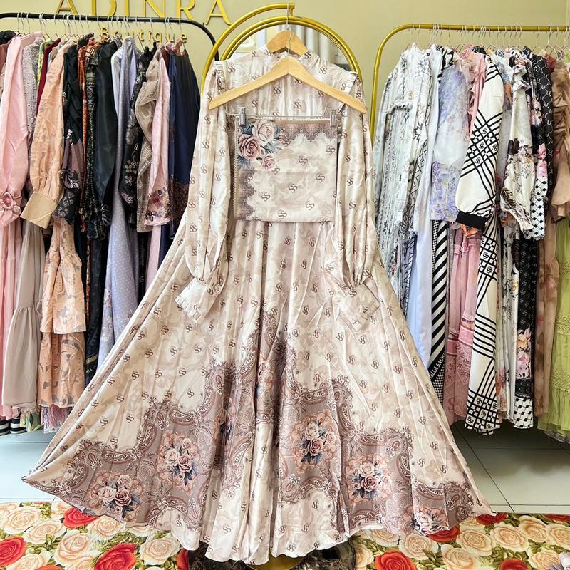 Dress printing mawar shellasaukia 4