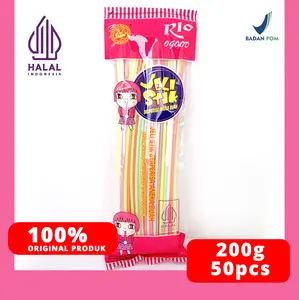 JELI SEDOTAN JELLY STICK STRAW RASA ANEKA BUAH CHEN LIANG JI