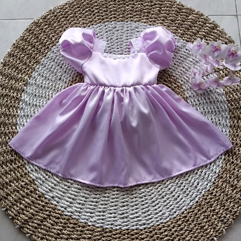 Baju anak perempuan gaun pesta Cinderella 1