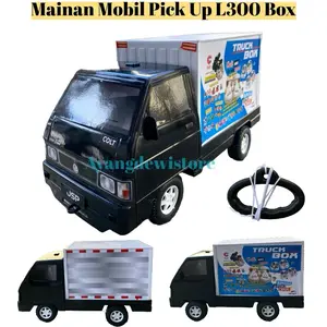 TERBARU!!MURAH!!(BISA COD)MAINAN MOBIL PICK UP L300 BOX NON MUSIK FREE TALI Toy