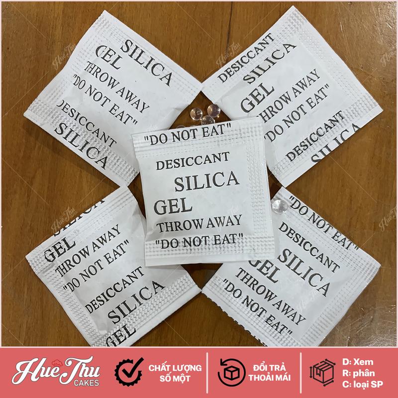 Gói hút ẩm Silica Gel (20 gói) hạt hút ẩm, chống ẩm