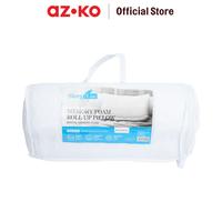 Gambar AZKO Sleeplite Bantal Roll Up Chop Memory Foam 60x40 cm - Putih Penyangga Leher Tidur Ergonomis Bedding Travel dari AZKO ID Kota Administrasi Jakarta Pusat 1 Tokopedia