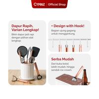 Gambar Cypruz Utensil Series Gg. Rose Gold: Ladle 12/144X1 dari Cypruz Kitchenware Kota Administrasi Jakarta Utara 2 Tokopedia