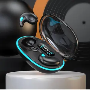 Earbuds Tidur X55 dengan Suara Stereo Hi-Fi Waterproof Build-in Mic Noise Cancelling untuk iPhone dan Android - Bluetooth, Bass