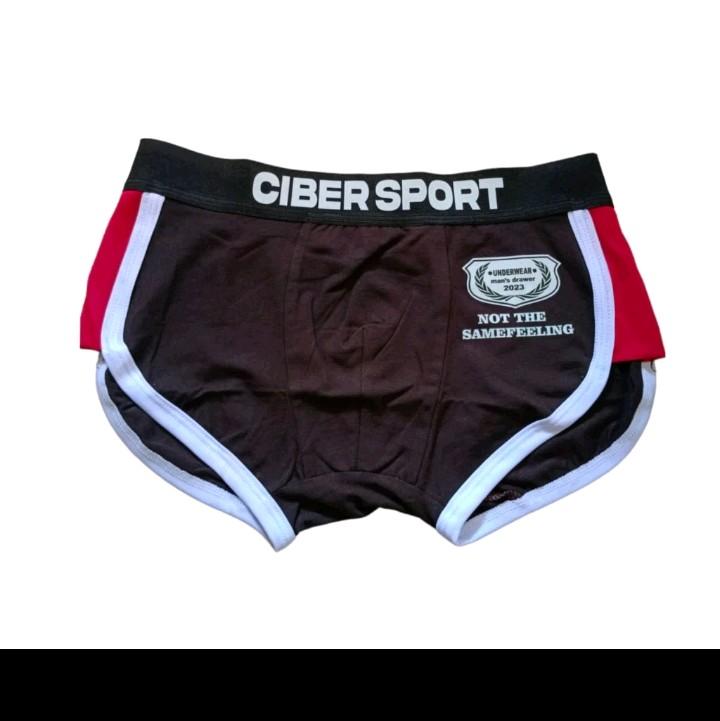 PAKET HEMAT!!! 6pcs BRIEF PRIA - celana dalam viral -  Boxer Cowok Nyaman Lembut Katun Dewasa Pendek Karet 9