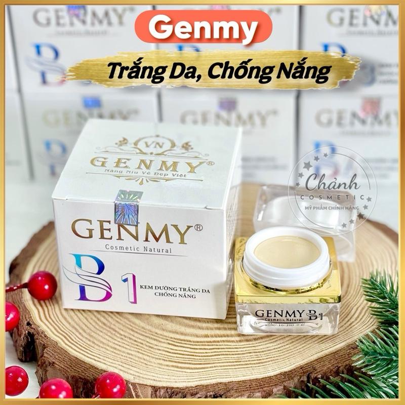  Kem Genmy B1 Dưỡng Trắng Da Chống Nắng Giữ Ẩm Se Khít Lỗ Chân Lông 6g 10g 18g 