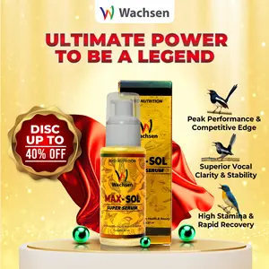 Max Sol Super Serum Vitamin Burung Sultan Booster Gacor Rahasia Performa Mewah Kicau Kristal Formula Premium Semua Jenis Burung