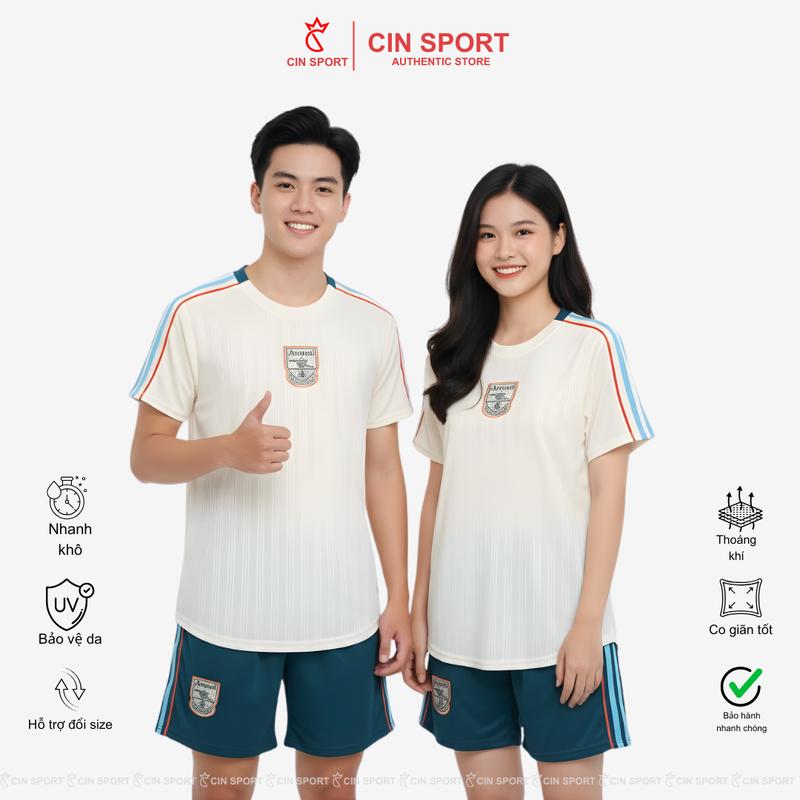 TOP QUẦN ÁO BÓNG ĐÁ RETRO ÁO ĐÁ BÓNG ARSENALL CHẤT VẢI THUN MÈ USA CAO CẤP CO GIẢN THOÁNG HÚT MỒ HÔI TỐT NAM NỮ. BỘ QUẦN ÁO THỂ THAO NAM NỮ