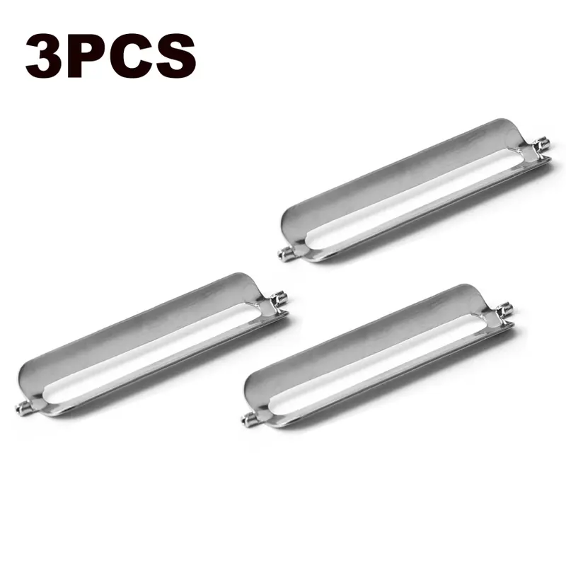 3 Chiếc Lưỡi Gọt Đôi / Đơn Thay Thế Mài 5.6 * 1.2Cm Bằng Thép Không Gỉ Cho Rau Măng Tây Dưa Đồ Dùng Nhà Bếp 0