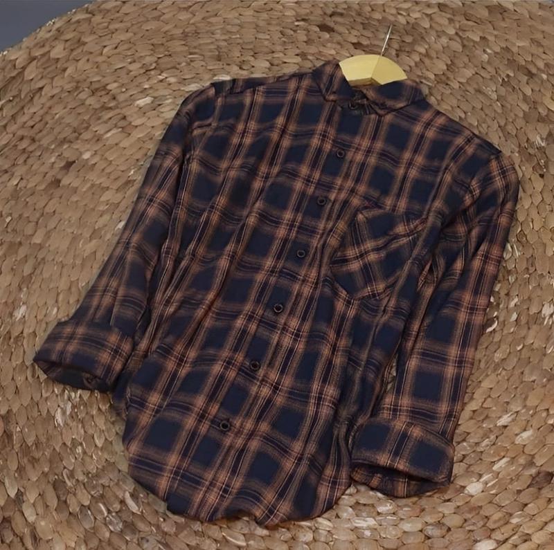 KEMEJA WARNA CREAM CATUR KEMEJA FLANEL PRIA LENGAN PANJANG PREMIUM QUALITY Kain Lembut Kotak Distro Casual Motif Nyaman Semi Surfing 2