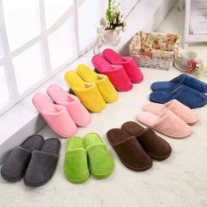 Sandal Wanita Sandal Rumah Sandal Ruangan Sandal Perempuan Shoes Sendal Bulu