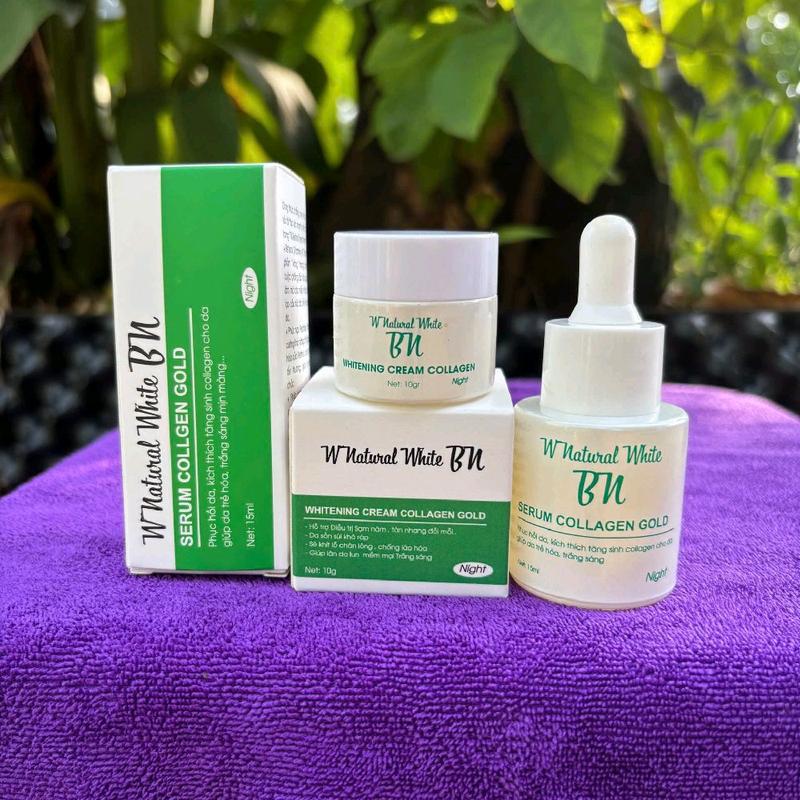  BN White Bộ Đêm Hỗ Trợ - Mụn - Sạm -Nám - Tàn Nhang - Hỗ Trợ Trắng Da 
