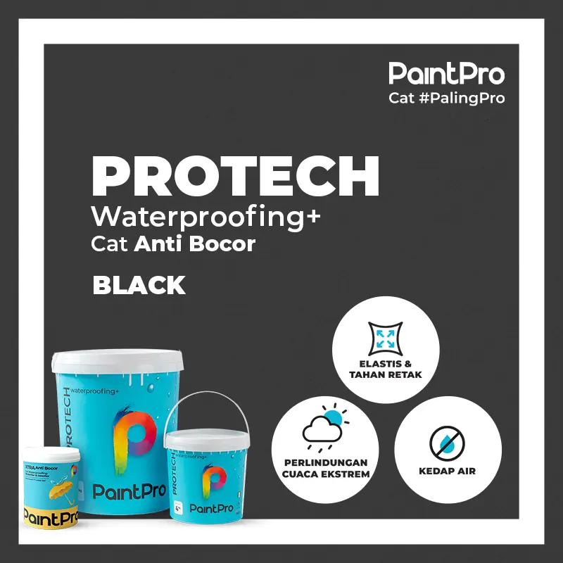 Paint Pro ProTech Cat Pelapis Anti Bocor | Cat Waterproof | 1 Kg
