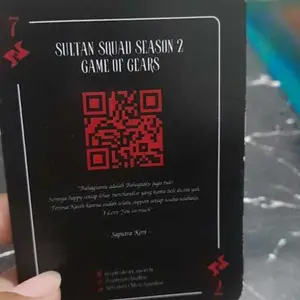 SAPUTRA KORI MERCHANDISE OFFICIAL PHOTOCARD JAKA EDITION