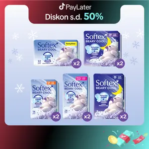 Softex Pembalut Beary Cool Series - TWINPACK