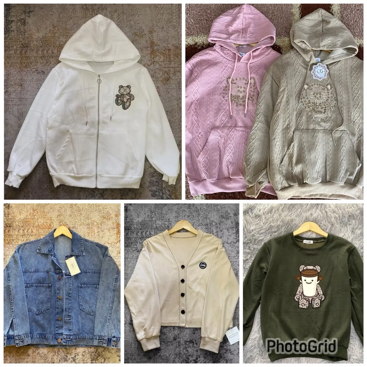 Jaket wanita  Distro Panjang Cewek Biru jaket korea style