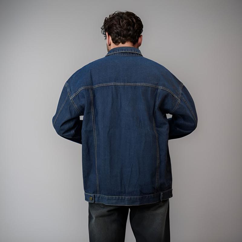 Product Introduction of Áo khoác jeans màu hè vừa vặn - Phong cách sang trọng ngầu 22