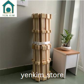Giường cuộn trải sàn thông minh, gỗ thông Mỹ thơm mùi tự nhiên, an toàn cho sức khỏe - BẢO HÀNH 12 THÁNG 6