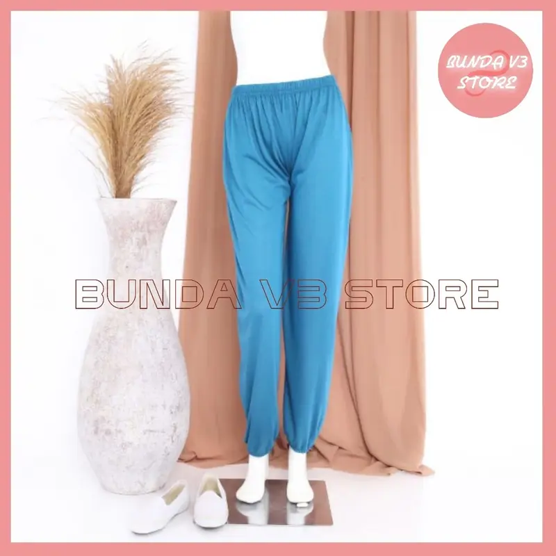 Celana Kerut / Celamis Kerut / Celana Inner Gamis Kerut / Celana Dalaman Gamis Kerut Bahan Kaos 1