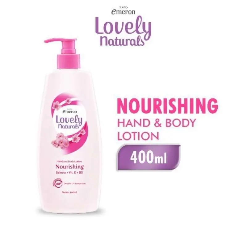 Emeron Lovely Body Lotion 400ml Perawatan Badan