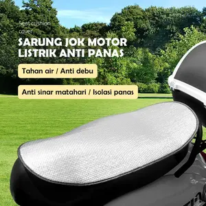 Sandal jok motor anti panas dan  (air resistant)