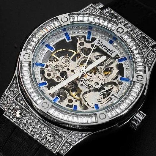 MS STORE- VŨ VĂN KHẢI Đồng Hồ Nam CƠ VERSATI Phiên Bản Lộ Cơ Cao Cấp Thời Trang Sang Trọng - M198