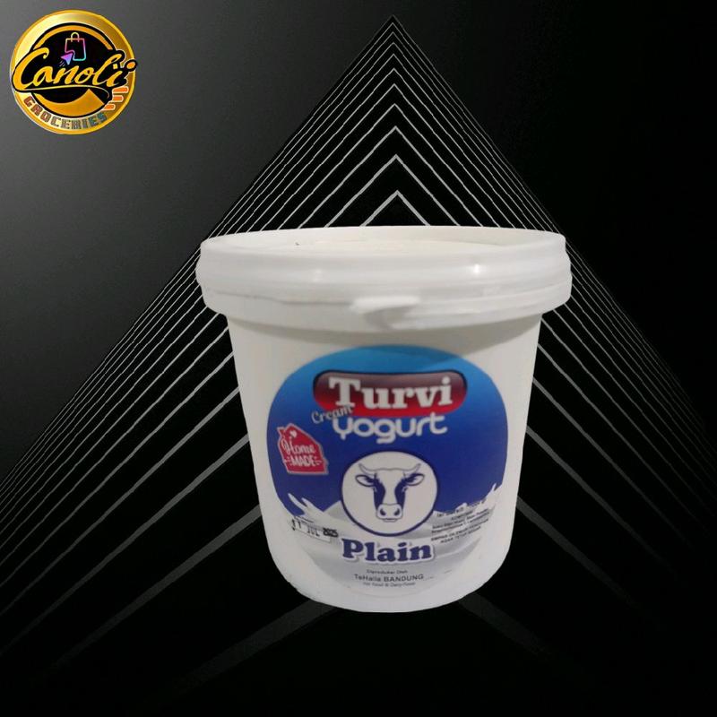 TURVI GREEK YOGURT 1kg/plain/no sugar - Shop | Tokopedia