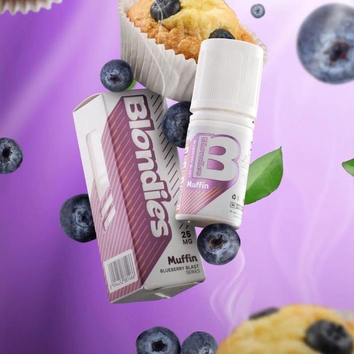 Jual Salt Blondies Blueberry Blast MUFFIN 25mg 30ml Muffin Cake Saltnic Pod Liquid  Vape - Kota Administrasi Jakarta Selatan - Hit Cellular | Tokopedia