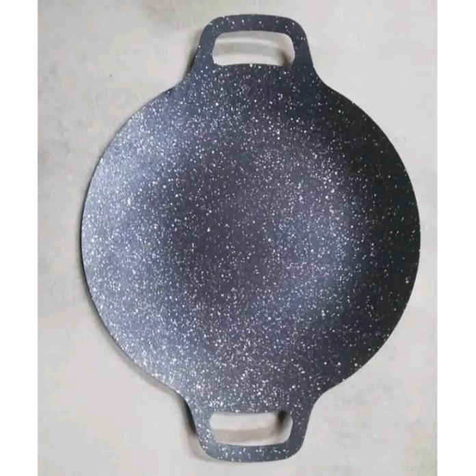 WAJAN PANGGANGAN KOREA 34CM ANTI LENGKET NON DUS BAHAN BAJA. 2