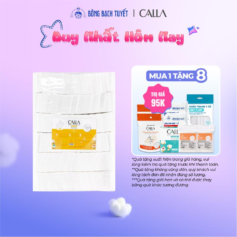  BÔNG LÀM SẠCH DA BÔNG BẠCH TUYẾT CALLA MỀM MỊN 1KG Nữ Skincare makeup bongtaytrang,chamsocdamat Cosmetic Mỹ Phẩm Women Trang Điểm 