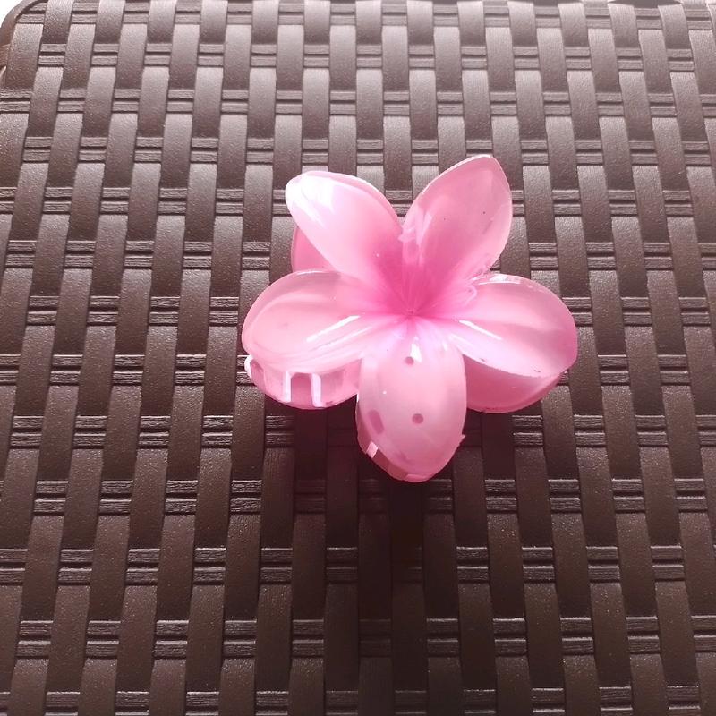 Jepit Rambut Model Bunga Kamboja Jepitan Rambut Cantik Model Bunga Kamboja Cantik Clips 2