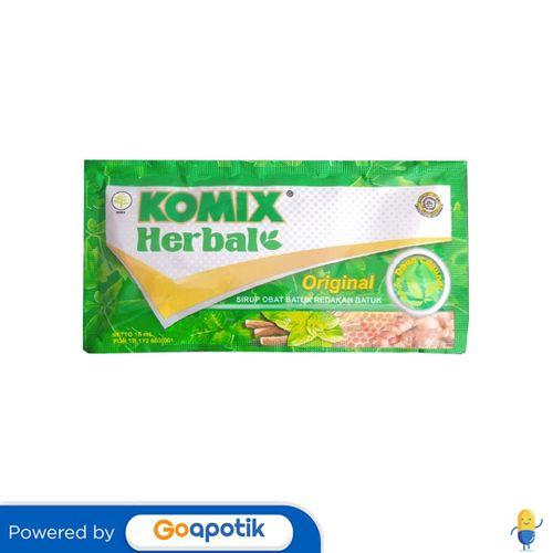 Gambar KOMIX HERBAL ISI 15 ML SACHET dari Apotek Nurani by GoApotik Kota Tegal Tokopedia