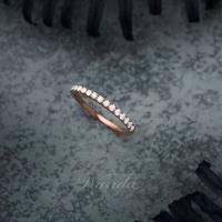 Gambar Cincin Berlian Wanda - Stacking - Ring - S rose gold dari Wanda House Of Jewels Kota Administrasi Jakarta Pusat 3 Tokopedia