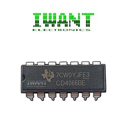 Circuit Intégré HCF4066BE ST - Lot De 2 Pièces NOS (New Old Stock) - Neuf, Référence IC22