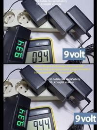 Gambar Adapter 9v 600mA switching adaptor 0.6A 0.6 A 0,6 600 mA DC 9 V DC9V dari s3.satria secure safe Kota Administrasi Jakarta Timur 2 Tokopedia