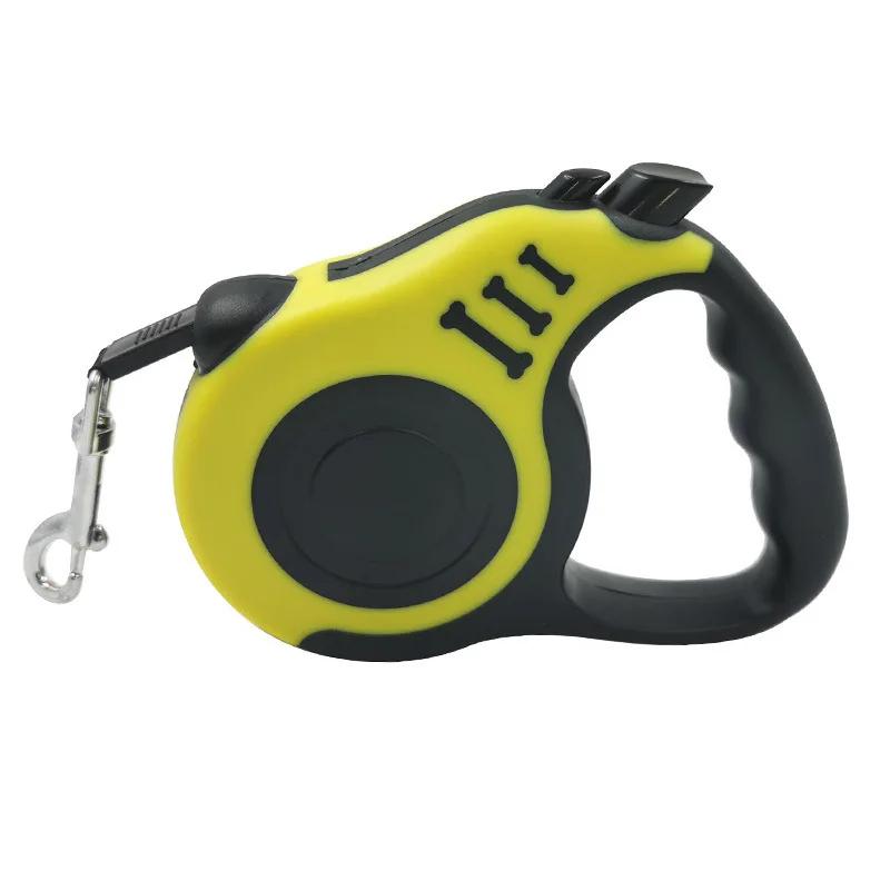 Product Introduction of 3 Meters 5 Meters Retractable Dog Leash Pet Leash Traction Rope Belt Automatic Flexible Leash For Small Medium Large Dog Product 6