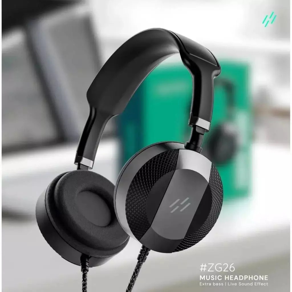 Heatz ZG26 Comto Headset Gaming Music Headphone Extra Bass Jack 3.5mm