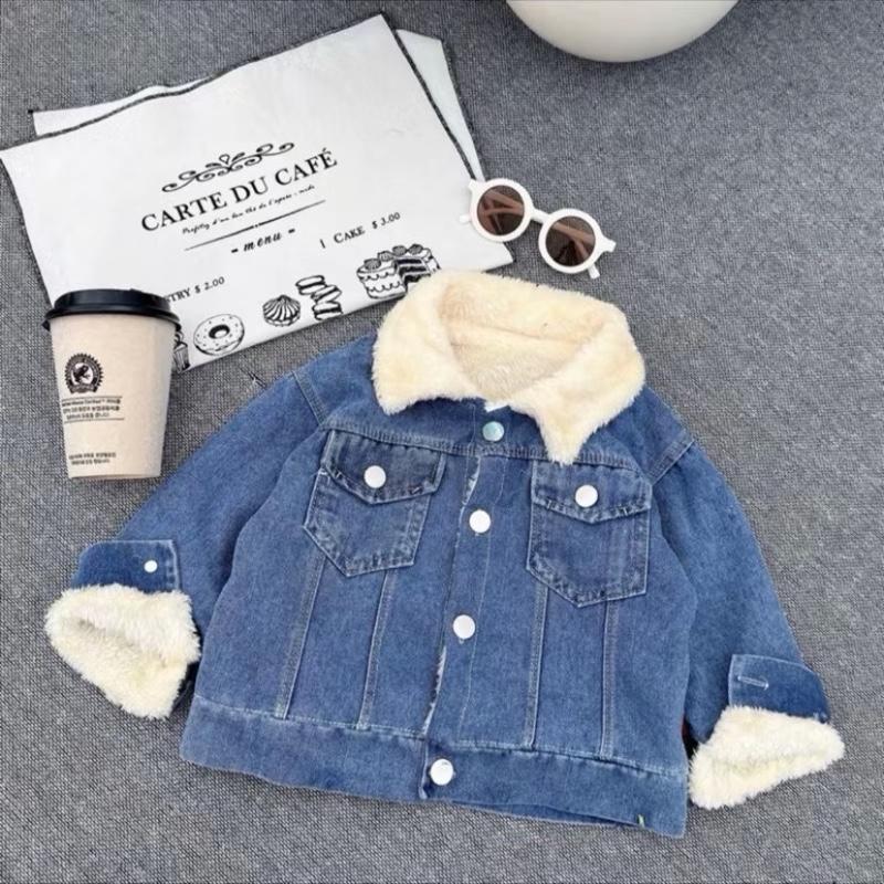  Áo khoác bò lót lông size 8-30kg 