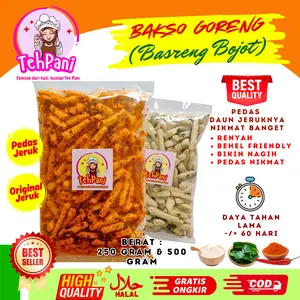 BASRENG BOJOT PEDAS & GURIH DAUN JERUK VIRAL CEMILAN RENYAH DAN MATAP