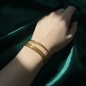 SZ-79 Gelang Bangle Triple  Design Simple