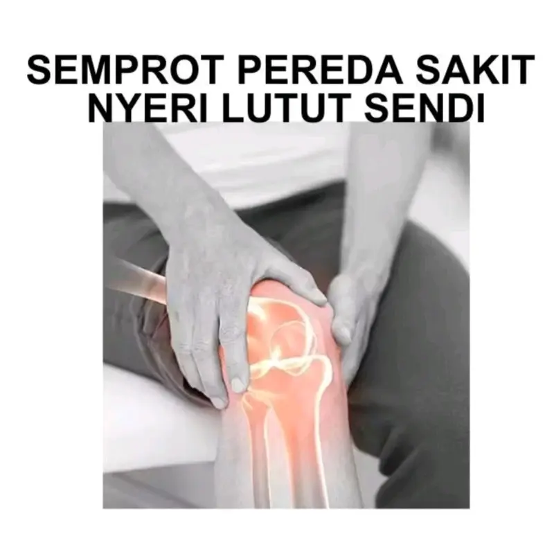 Spray Cooling Gel - Spray Pereda Nyeri Lutut Membantu Hilangkan Sakit Area Lutut Bahu Leher Pinggang dan Asam Urat 5