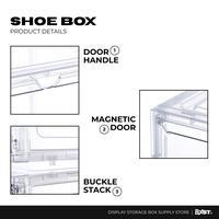 Gambar [VISIBLE] Sneakers Box Front Open Transparent Extra Large AJ High - Transparent dari BXST Official Store Kota Tangerang 5 Tokopedia