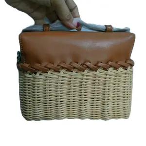 Lorpi rotan tas tenteng atau Sling yang anggun dan lucu untuk kaum wanita Wanita