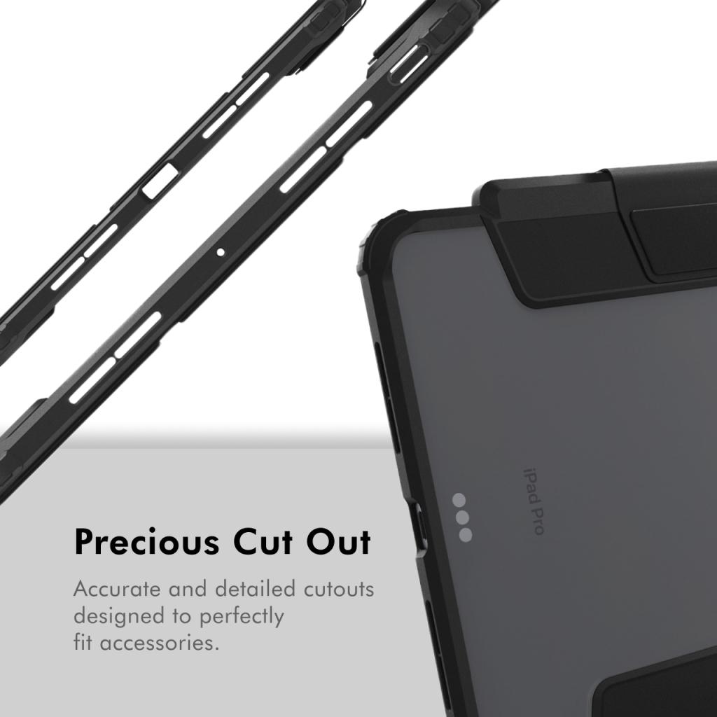 Spigen iPad Pro 11" (2025 / 2024) Case Ultra Hybrid Pro - Black ACS07016