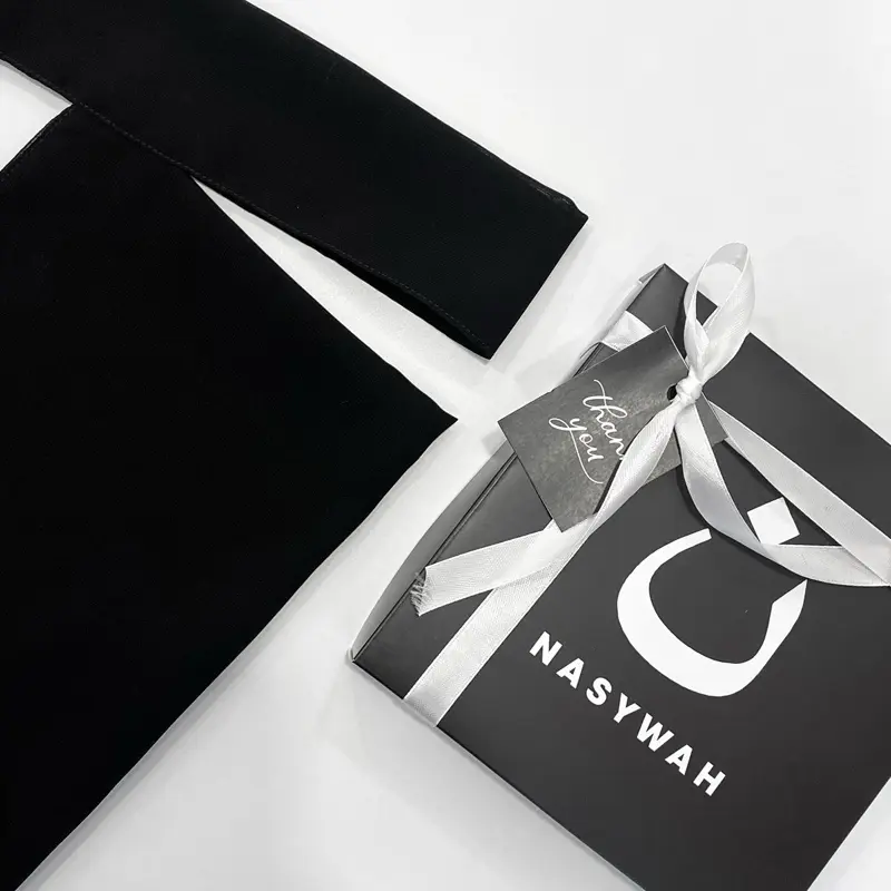 NIQAB BANDANA PREMIUM BY NASYWAH-bahan siffon silk arab-NIQOB CADAR 4