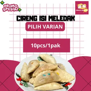 Cireng Isi Meledak ISI 10 Pilih Varian Ukuran Sedang Diameter 8cm Ayam Pedas Original Sambal Goang Usus Pedas Ati Pedas Tulang Rawan Baso Sosis Seblak Keju Sambal Cumi Makanan Instan Frozen