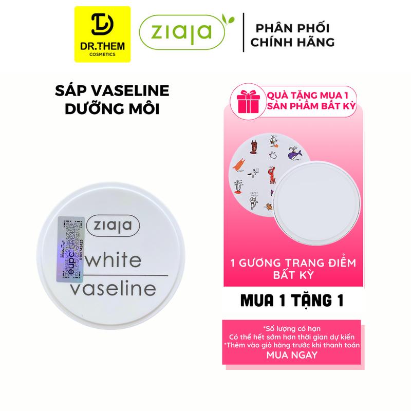  Sáp Vaseline Dưỡng Môi Tái Tạo Da Ziaja White Vaseline 30ml - Dr Thêm 
