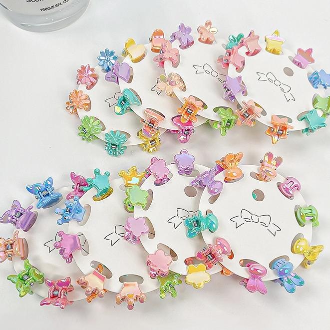 Set 10 Kẹp tóc cho bé Kẹp Tóc Mini kẹp tóc nhỏ màu kẹp tóc cute kẹp tóc mái kẹp tóc hàn quốc kẹp tóc cho bé gái Dễ Thương Cho Nữ