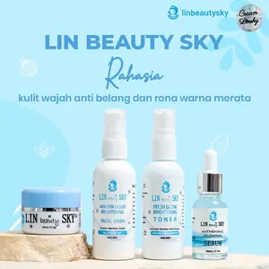 CREAM LINS BEAUTY SKY ORIGINAL / MEMUTIHKAN WAJAH/ MENGATASI WAJAH BERJERAWAT Pencerah